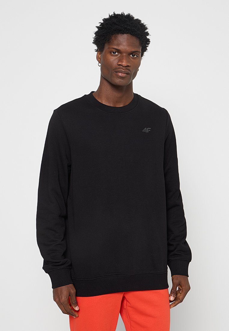 4F Sweater gemêleerd zwart