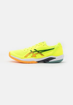 SOLUTION SWIFT FF 2 - Zapatillas de pádel - safety yellow/stadium orange