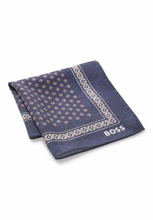 Pocket square - dark blue four