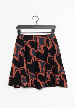 PS Paul Smith A-linjainen hame - black/orange/dark grey