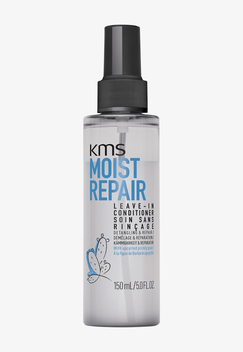 Spray leave-in KMS Moist Repair, 150 ml, avec figue de Barbarie recyclée, pour démêler et réparer.