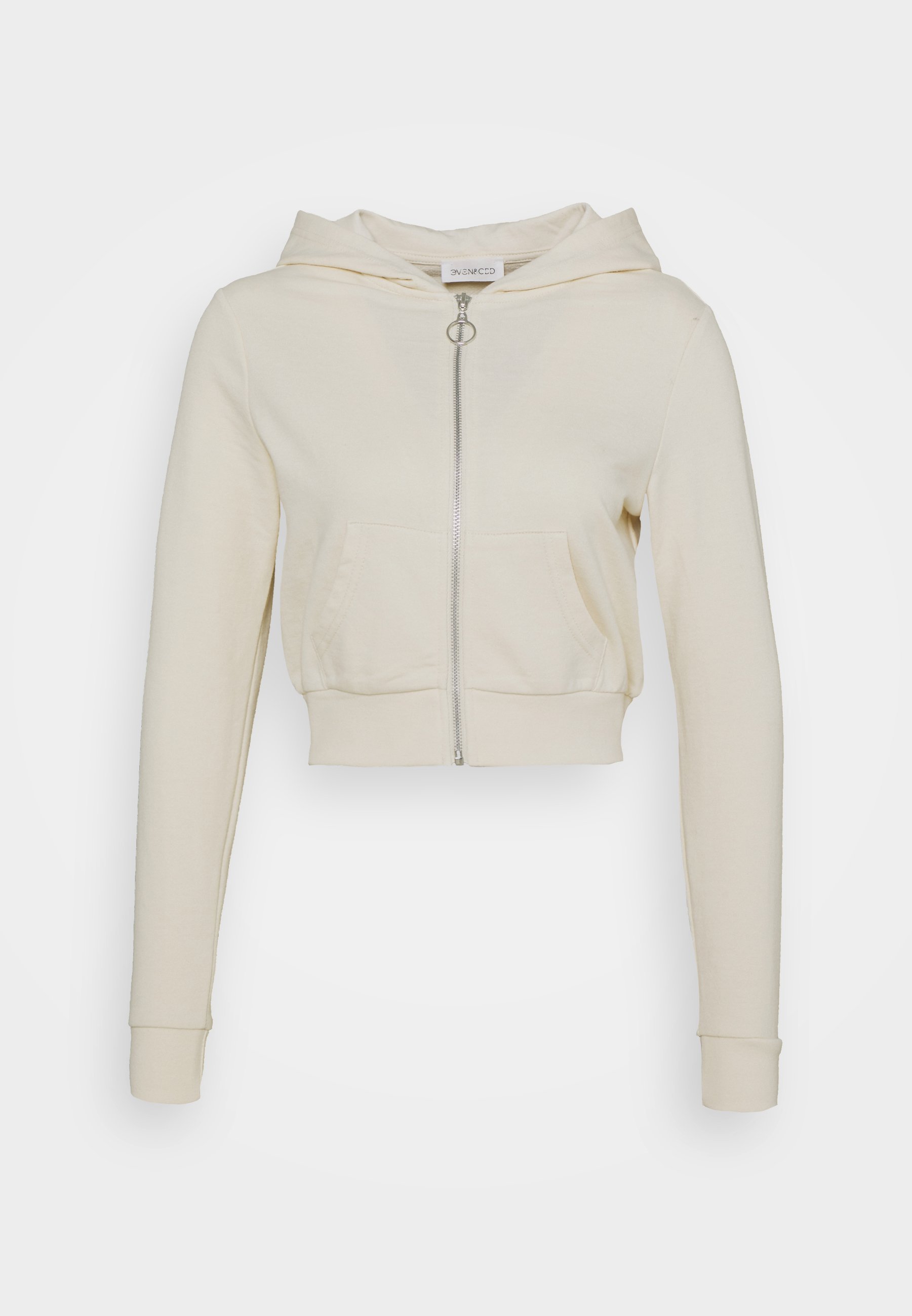 cropped sweat jacket