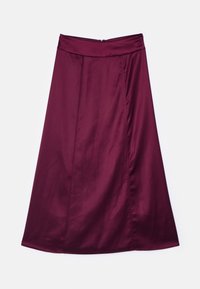 FOX LONG SKIRT - A-line skirt - merlot