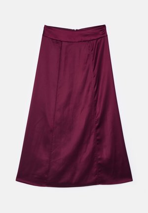 AERON FOX LONG SKIRT - A-line skjørt - merlot