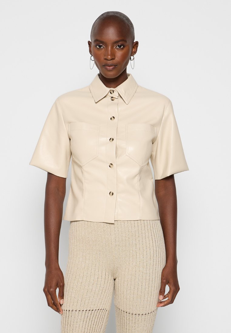 Nanushka Overhemdblouse beige Nanushka Overhemdblouse beige