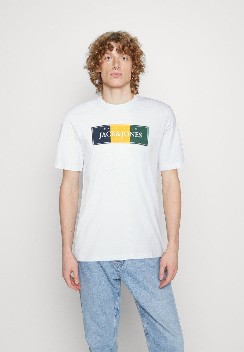 JACK & JONES Jcoaero Print Tee SS Crew Neck SN Jnr T-Shirt