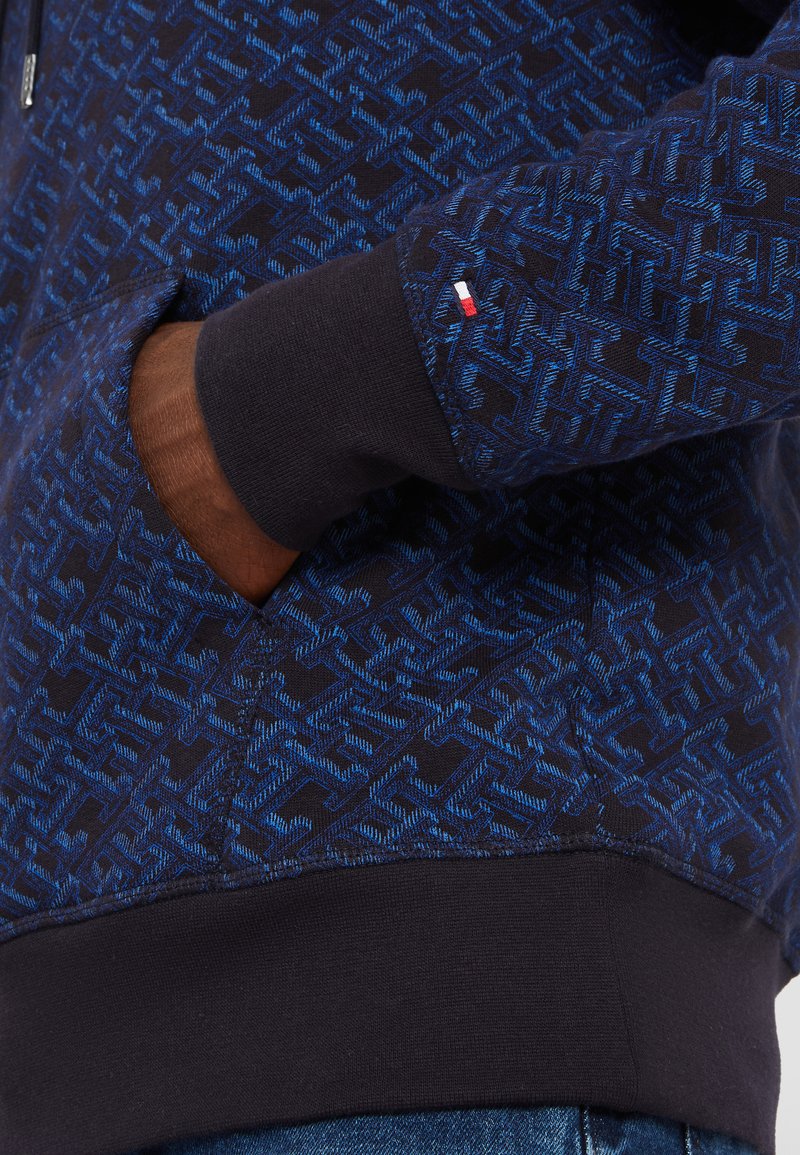 Tommy Hilfiger MONOGRAM HOODY - Kapuzenpullover - desert sky 