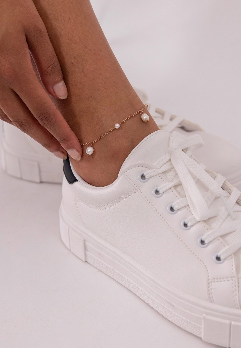 PURELEI PEARL DROP - Fußkettchen - roségoldfarben