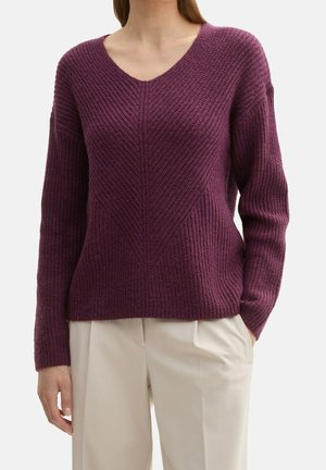 Jersey de punto - berry