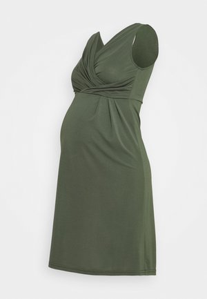MAMALICIOUS, Robe en jersey - khaki