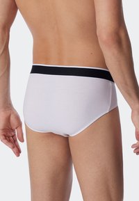 Schiesser 6-PACK - Slip - weiss navy