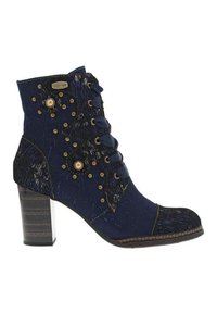 LAURA VITA Bottines à talons hauts - bleues