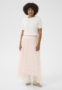 Cream Plisirano krilo - sepia rose