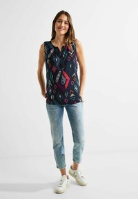Cecil MULTI PRINT  - Bluse - blau