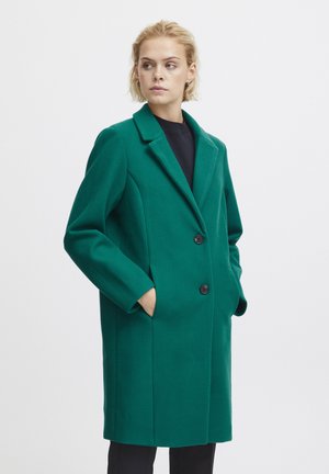 IHJANNET - Short coat - cadmium green