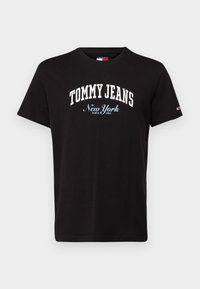 VARSITY POP TEE - T-shirts med print - black
