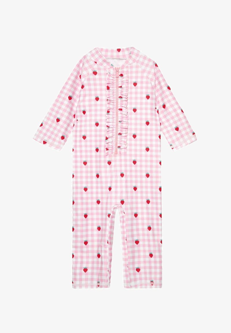 JoJo Maman Bébé REGULAR FIT - Kombinezons - pink gingham