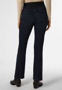 Cambio PHILIA - Jeans Bootcut - dark stone