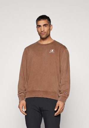 Champion ICONS WASHED CREWNECK - Sweatshirt - brown
