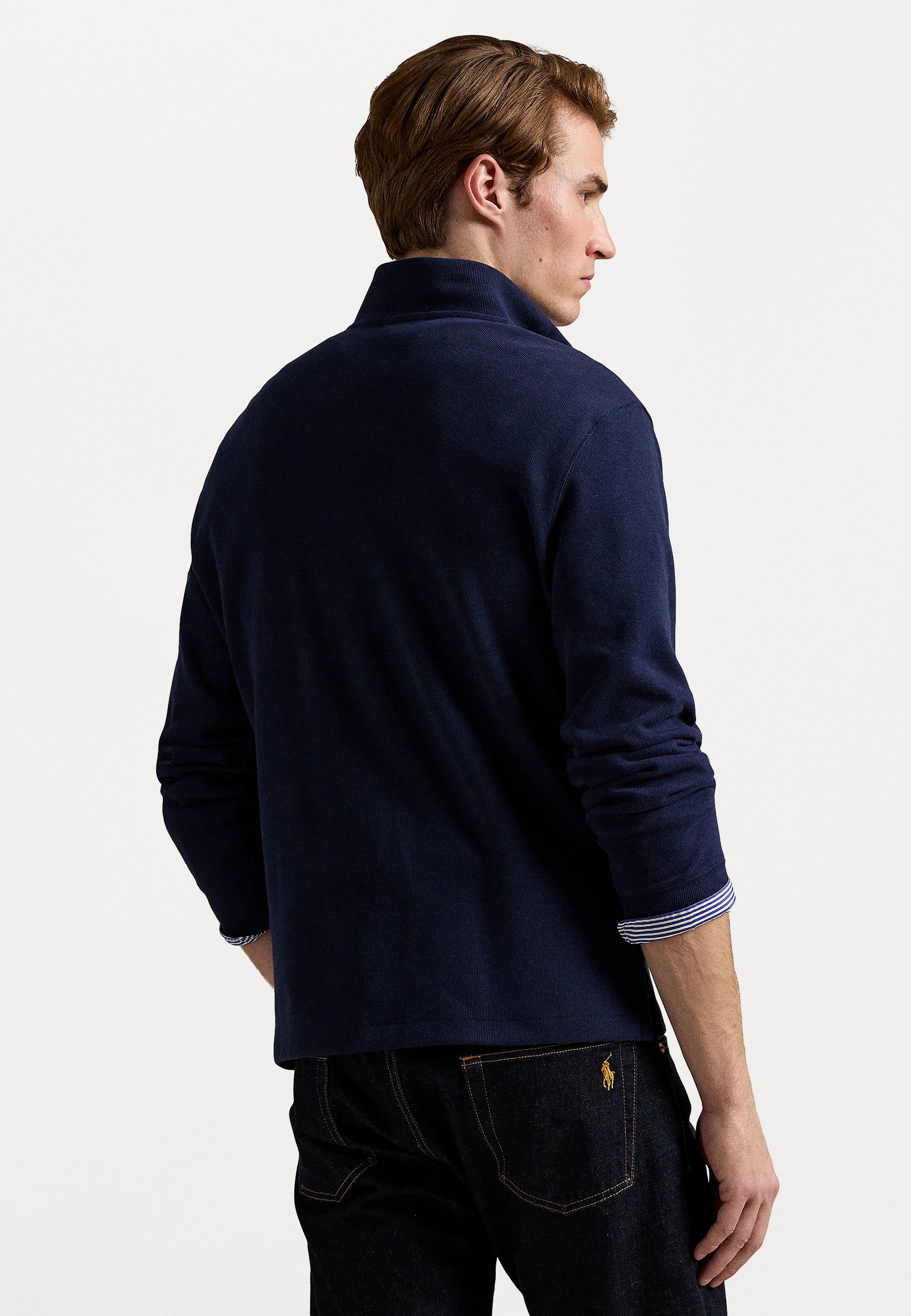 Polo Ralph Lauren ESTATE RIB QUARTER ZIP PULLOVER - Maglione