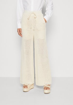 Stoffhose - off-white