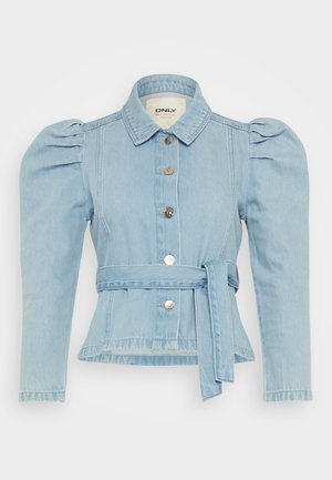 ONLY Petite ONLJULES BELT - Camisa - light blue denim