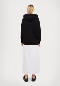 MICHAEL Michael Kors CLASSIC ZIP UP RAGLAN HOODIE - Lukuga pusa - black