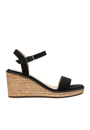 WOJAS R.36 - Wedge sandals - black