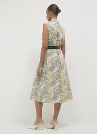 Calliope SMANICATO FANTASIA PAISLEY - Abito a camicia - var bianco panna