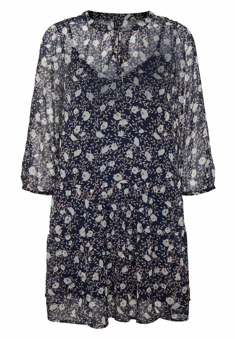 Vero Moda Jurk blauw denim/bluedenim Vero Moda Jurk blauw denim/bluedenim