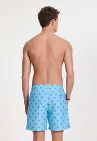 Shiwi Swimming shorts - blue sky sketched coral