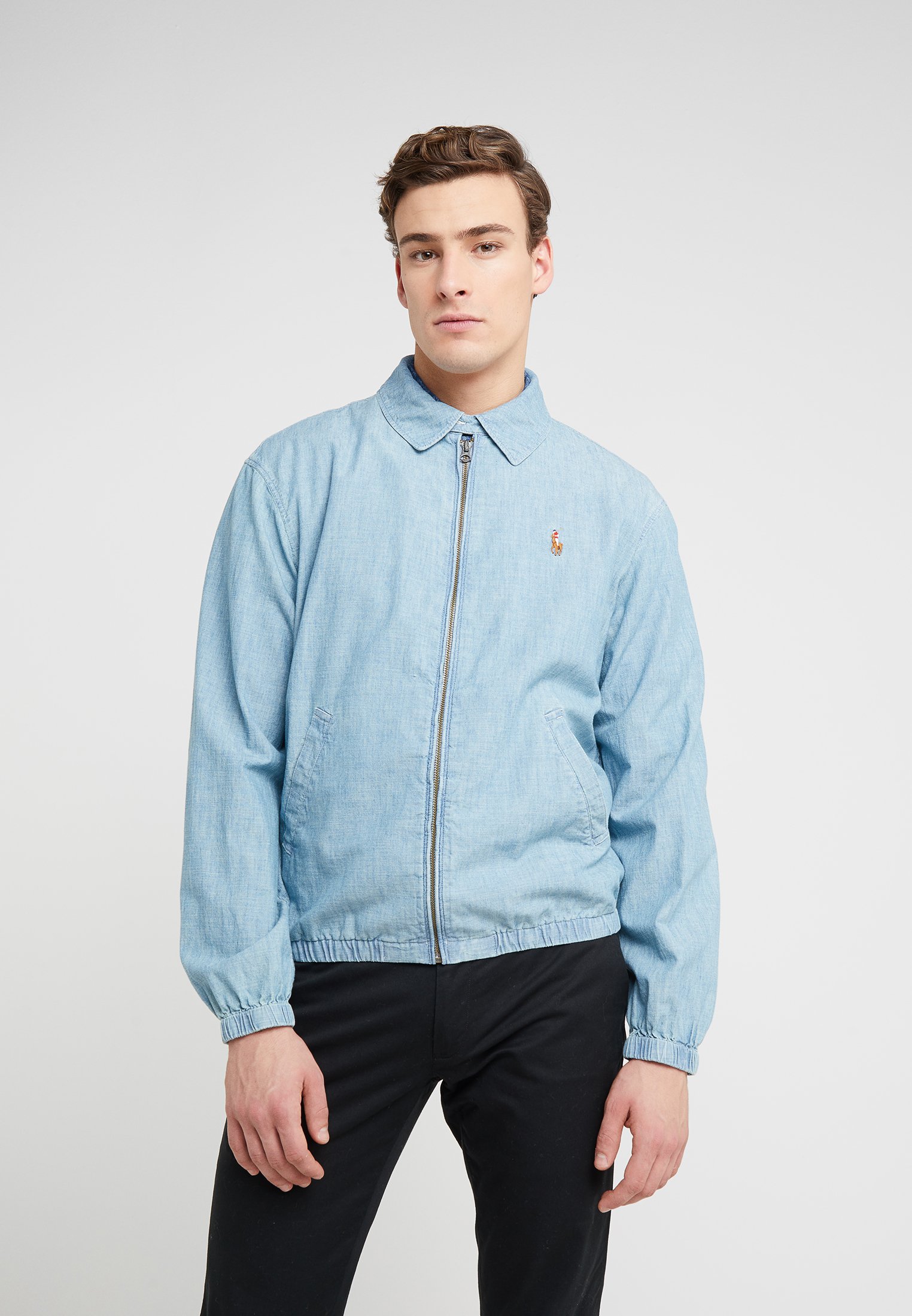 ralph lauren chambray jacket