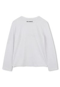 KARL LAGERFELD KIDS LONG SLEEVE - Ilgarankovis viršutinės dalies drabužis - blanc