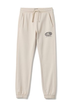 JOGGER  REGULAR FIT - Pantalon de survêtement - light beige