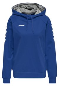 Sweat à Capuche Zippé Hummel Go Cotton Pour Homme, Confortable Et Décontracté