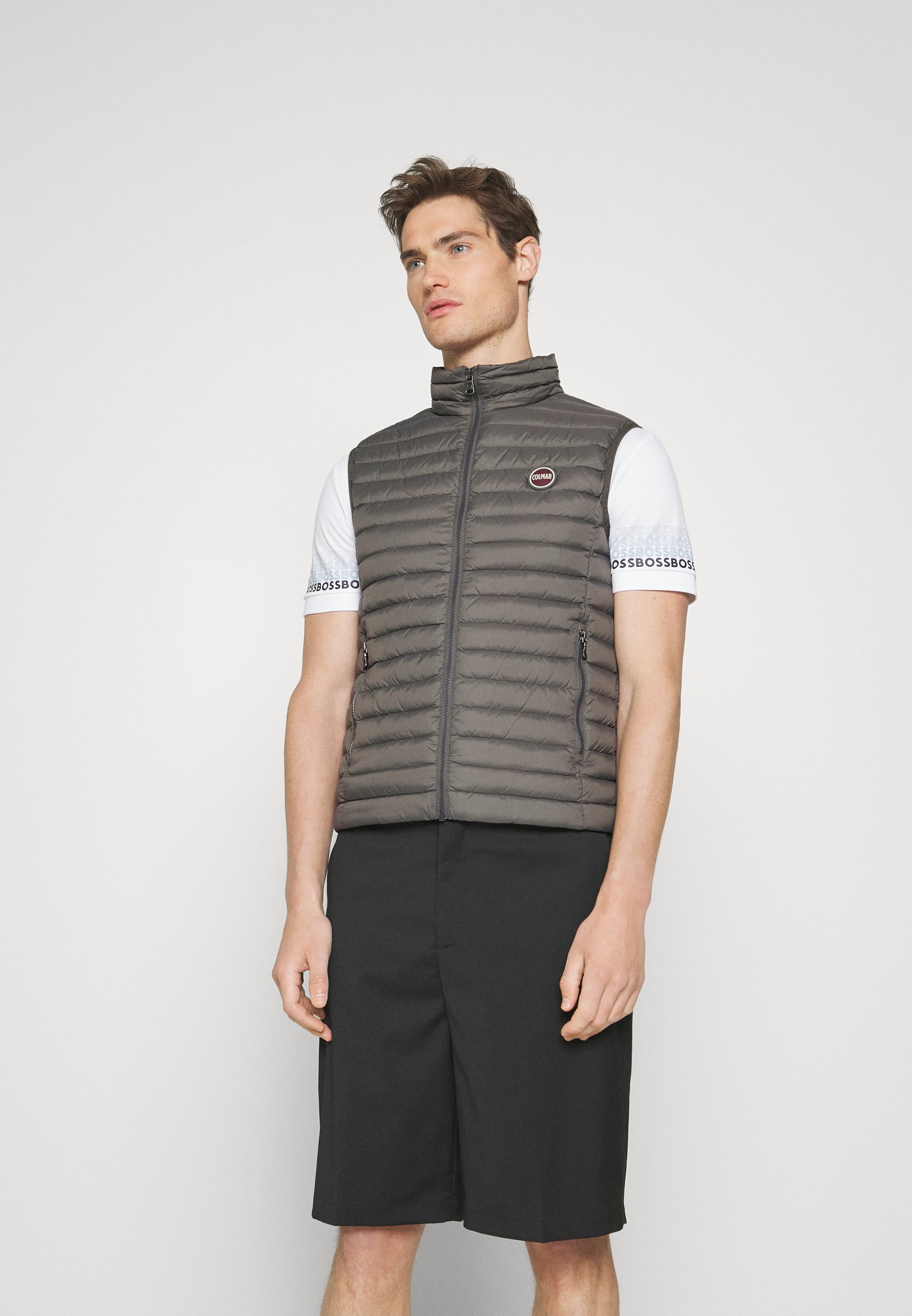 Gilet Sans Manches Brillant Pour Garçon - Taille 2 à 14 Ans - Idéal Mariage, Baptême, Cérémonie - En Polyester Satiné Multicolore