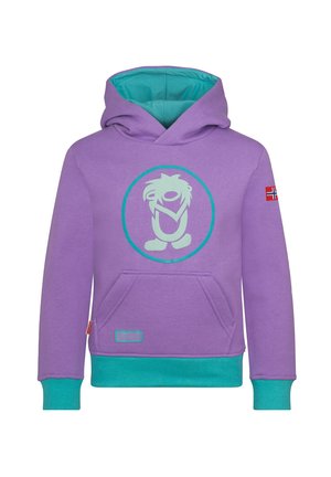 TROLLKIDS, KIDS TROLL SWEATER - Kapuzenpullover - violet sorbet/aquamarin