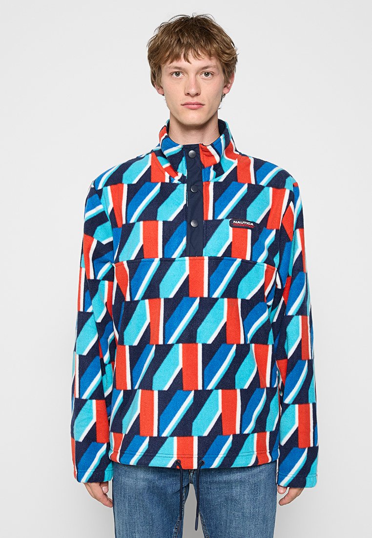 NAUTICA COMPETITION Fleece trui meerkleurig NAUTICA COMPETITION Fleece trui meerkleurig