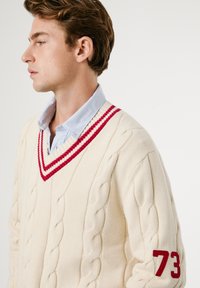 Pepe Jeans PACE - Strickpullover - ivory white
