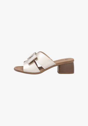 Remonte Heeled mules - métallique