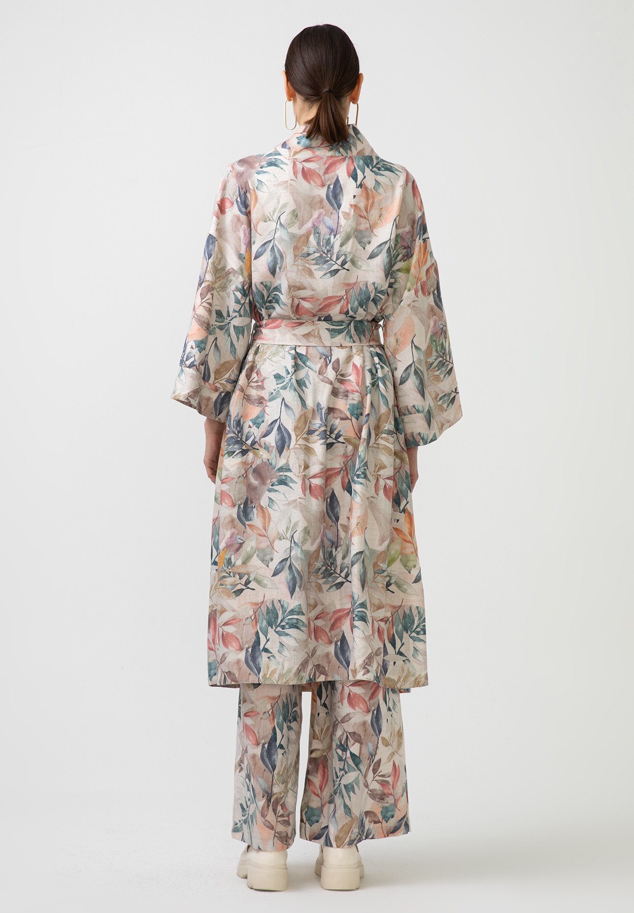 Touché Privé KIMONO SET - Pantaloni - beige - Zalando.it