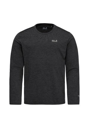 Jack Wolfskin, TRAIL LS M - Longsleeve - black