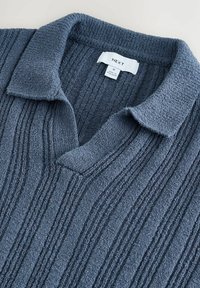 REGULAR FIT SHORT SLEEVE - Polotričko - blue