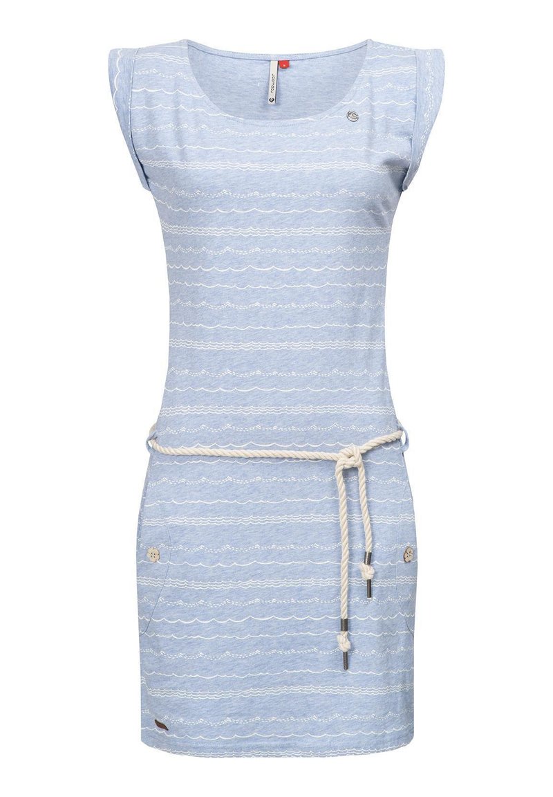Ragwear WAVES - Trikoomekko - lightblue melange