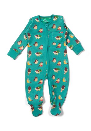 ZIP GROW - Sleep suit - garden birds repeat print