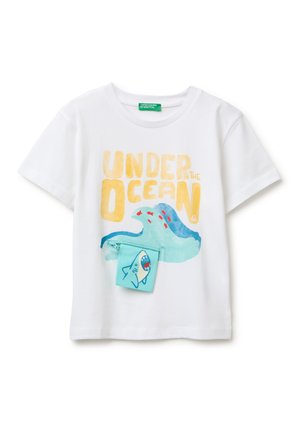 United Colors of Benetton, - T-shirt z nadrukiem