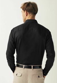 Next TEXTURED TRIMMED - Cămașă - black