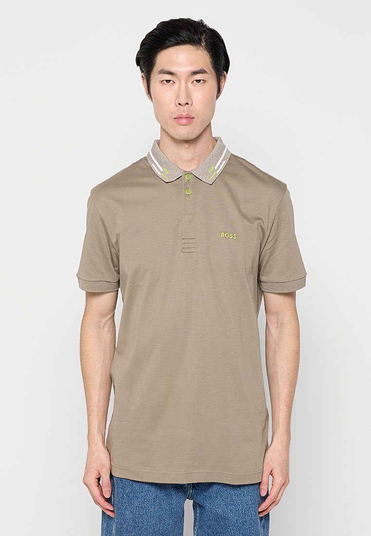 Boss Poloshirt groen
