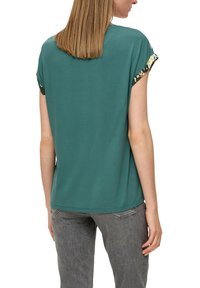 s.Oliver T-shirt print - petrol