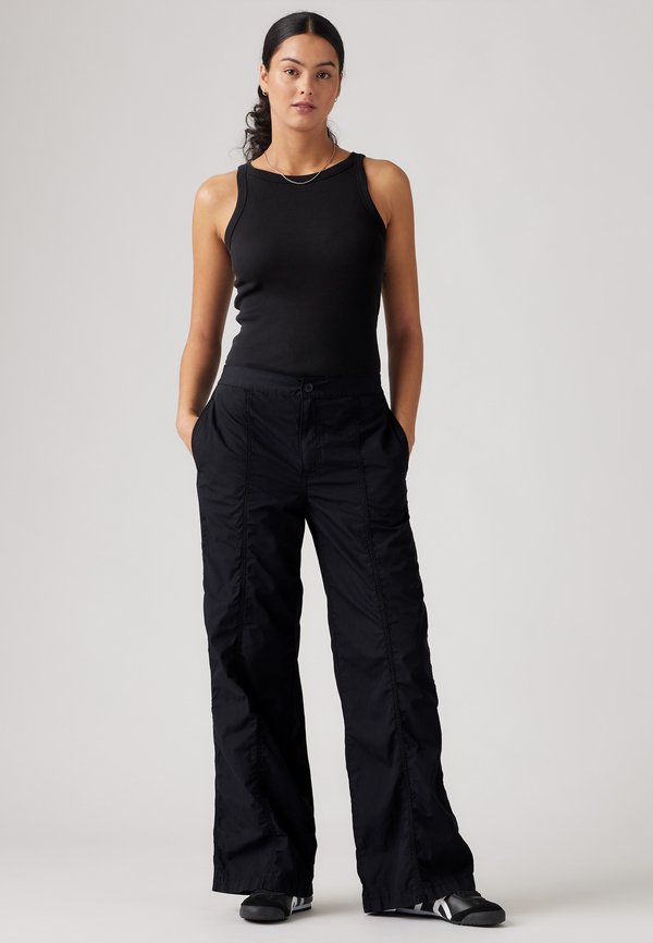 BAGGY PARACHUTE - Trousers - anthracite night4